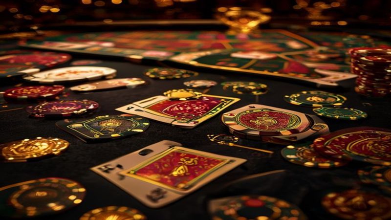 Bảng cầu của bàn Baccarat hiển thị lịch sử kết quả các ván gần nhất